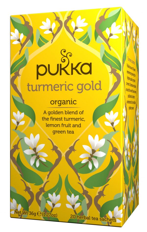 Pukka Organic Teas Tumeric Gold Sachets Rosanna Fine Produce